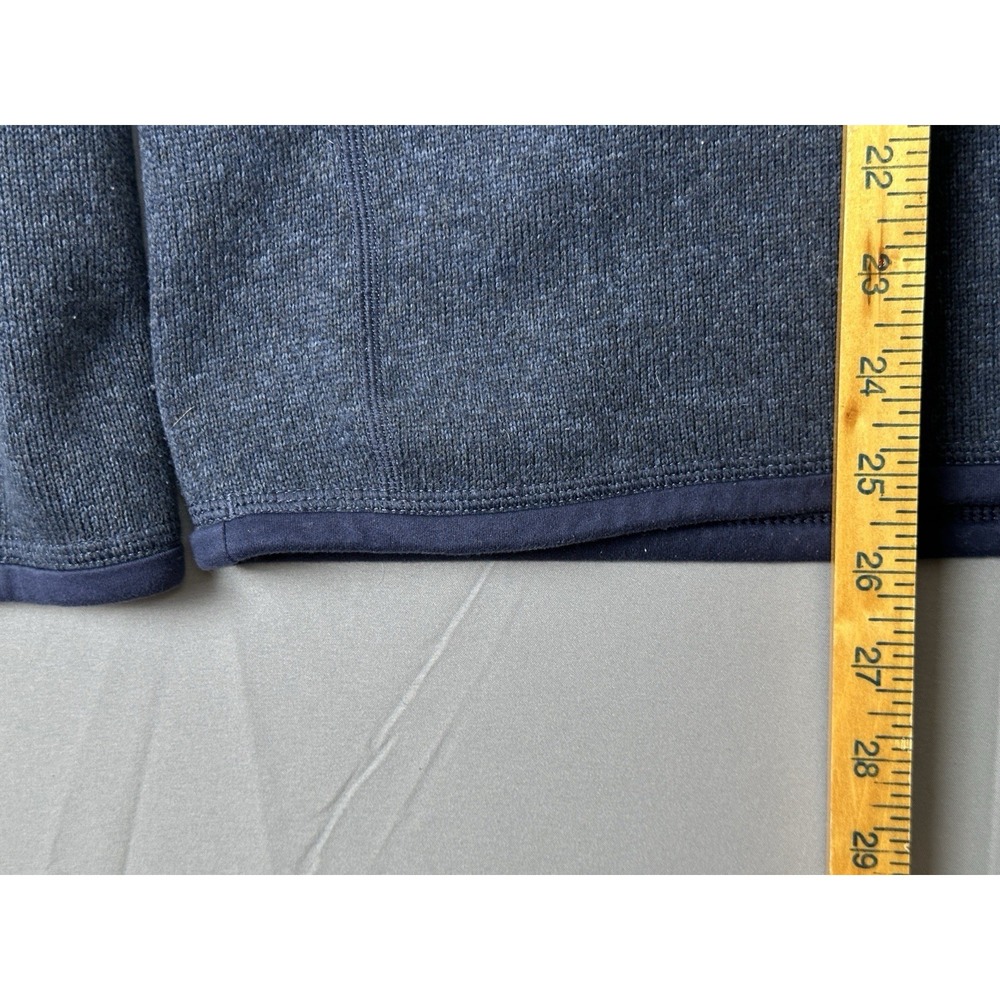 Patagonia Men's Better Sweater 1/4 Zip Fleece Pullover Jacket Small Heather Blue - Picture 8 of 9